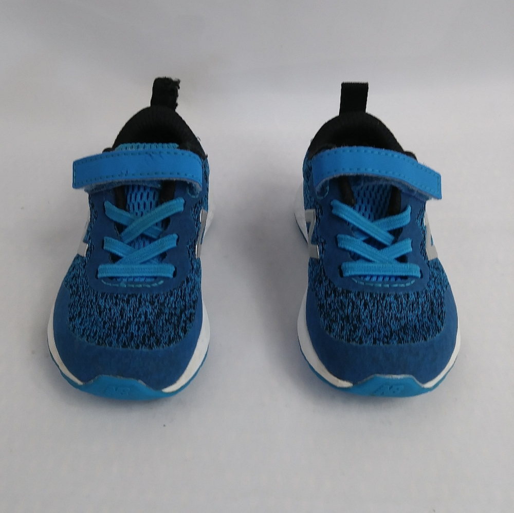 New Balance Infant Fresh Foam Arishi Heather Blue Velcro Sneaker Shoes Size 5 - Picture 15 of 16